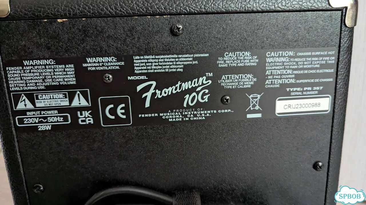 Комбик Fender Frontman 10G фото 4