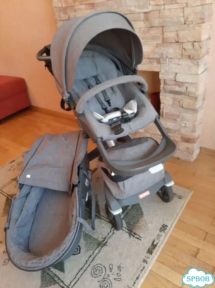 Детские коляски 2 в 1 stokke фото 3