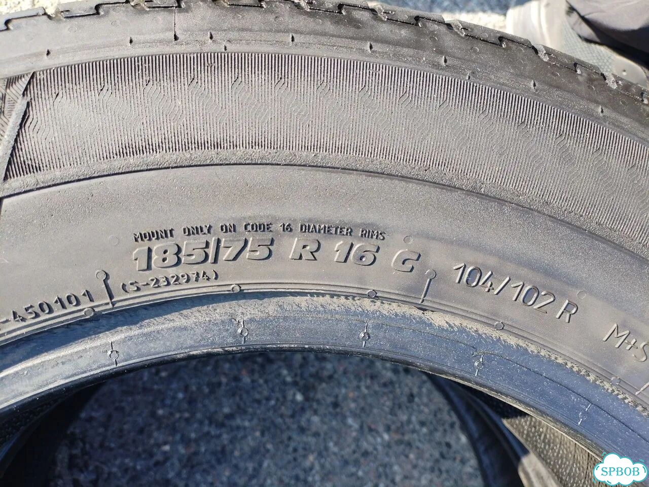 Torero MPS125 185/75 R16C 104R фото 6