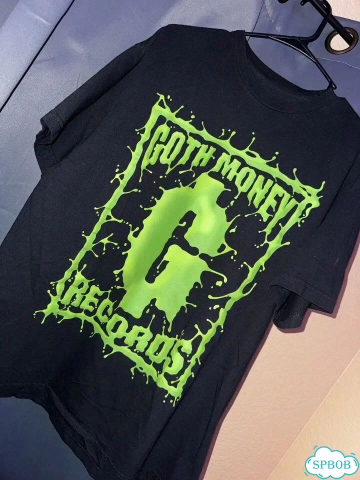 Футболка Goth Money Records Green Bloody фото 1