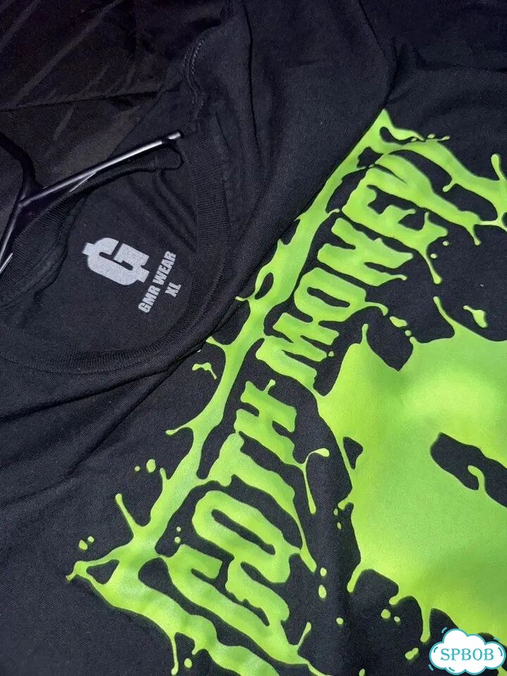 Футболка Goth Money Records Green Bloody фото 2