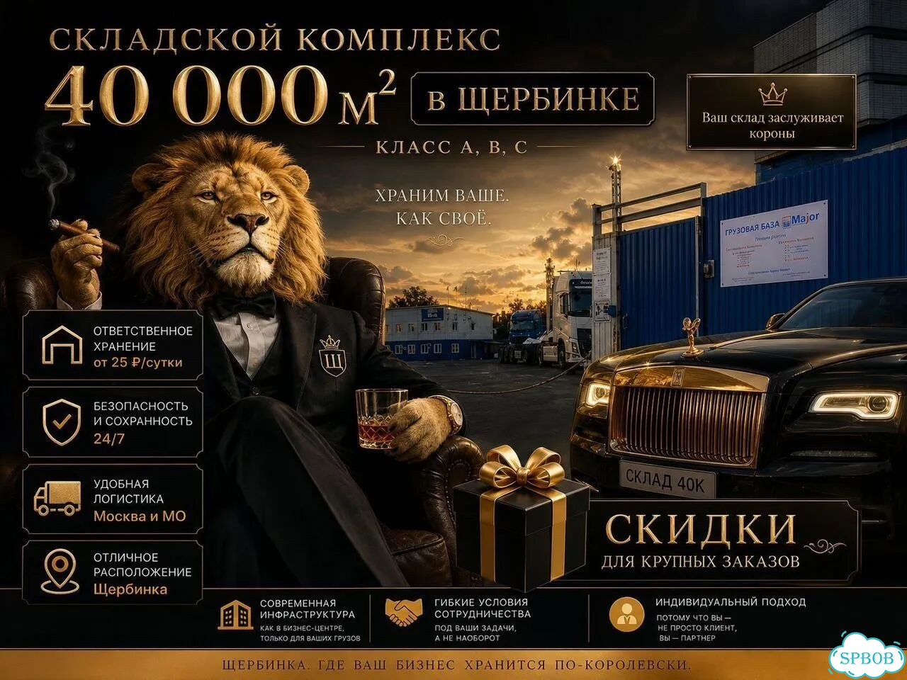 Складской комплекс 40 000 м² в Щербинке фото 1