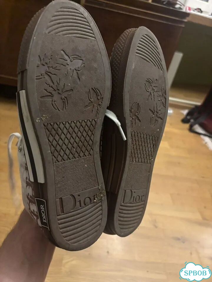 Кеды dior b23 оригинал фото 5