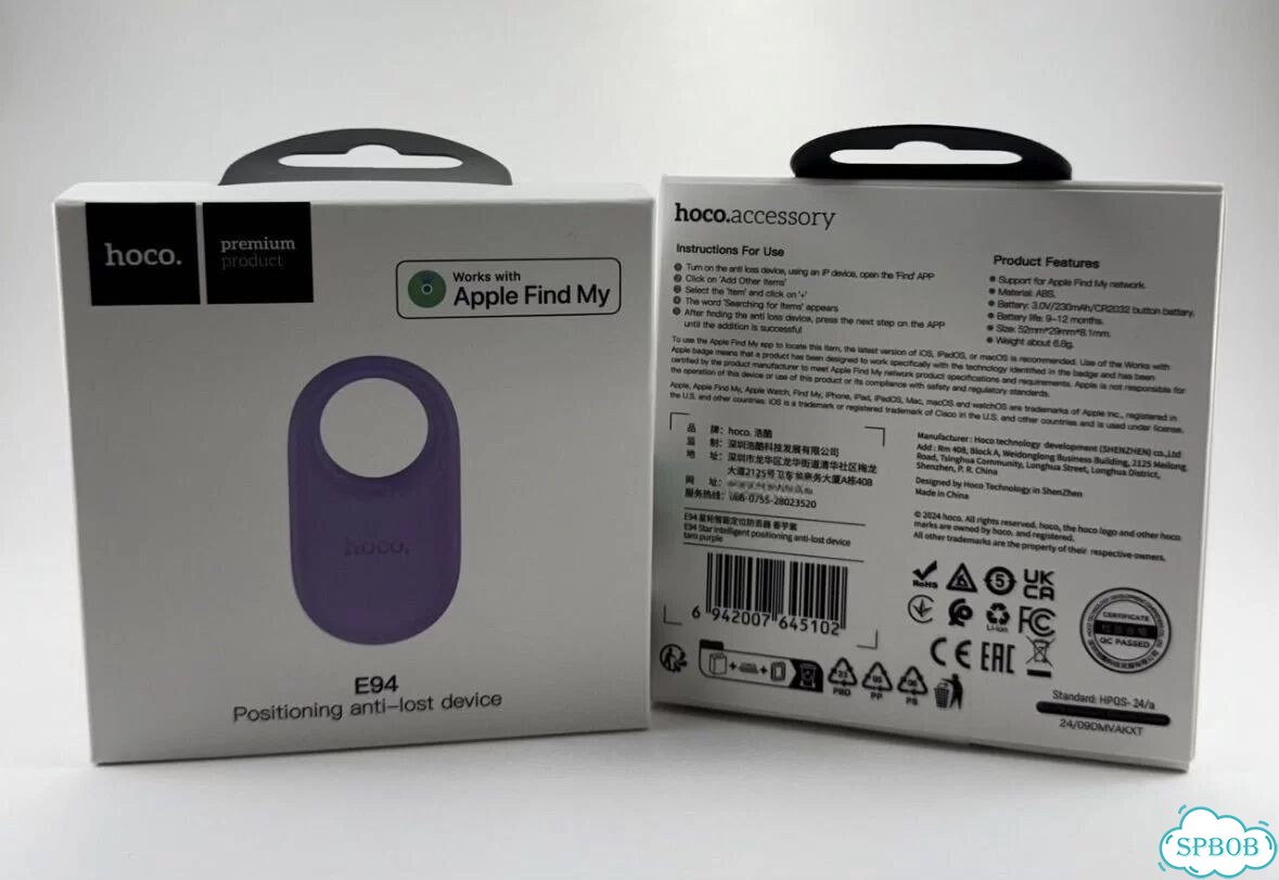 Bluetooth-метка Hoco E94 фото 2