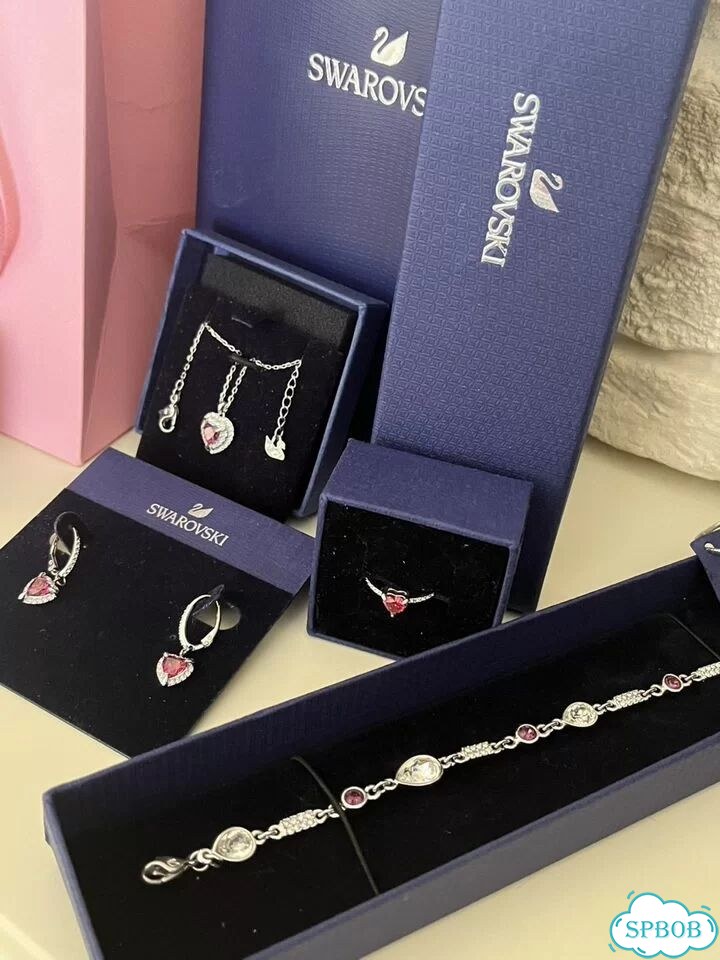 Swarovski серьги, кулон,кольцо оригинал фото 6