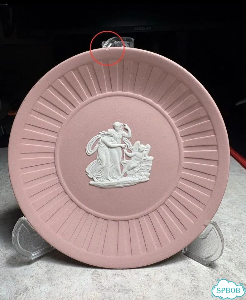 Wedgwood блюдце розовое фото 3