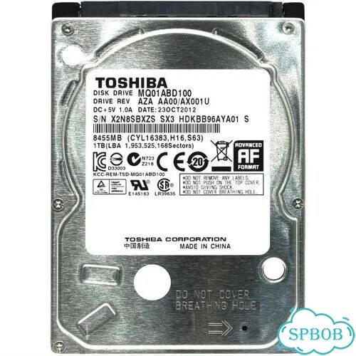 Toshiba 1Tb 2.5 MQ01ABD100 фото 2