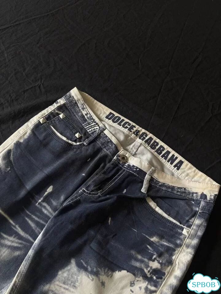Dolche gabbana джинсы y2k фото 3