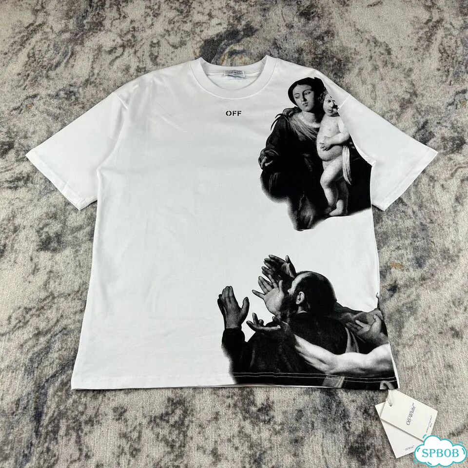 Футболка Off White Lux (Белая) фото 1