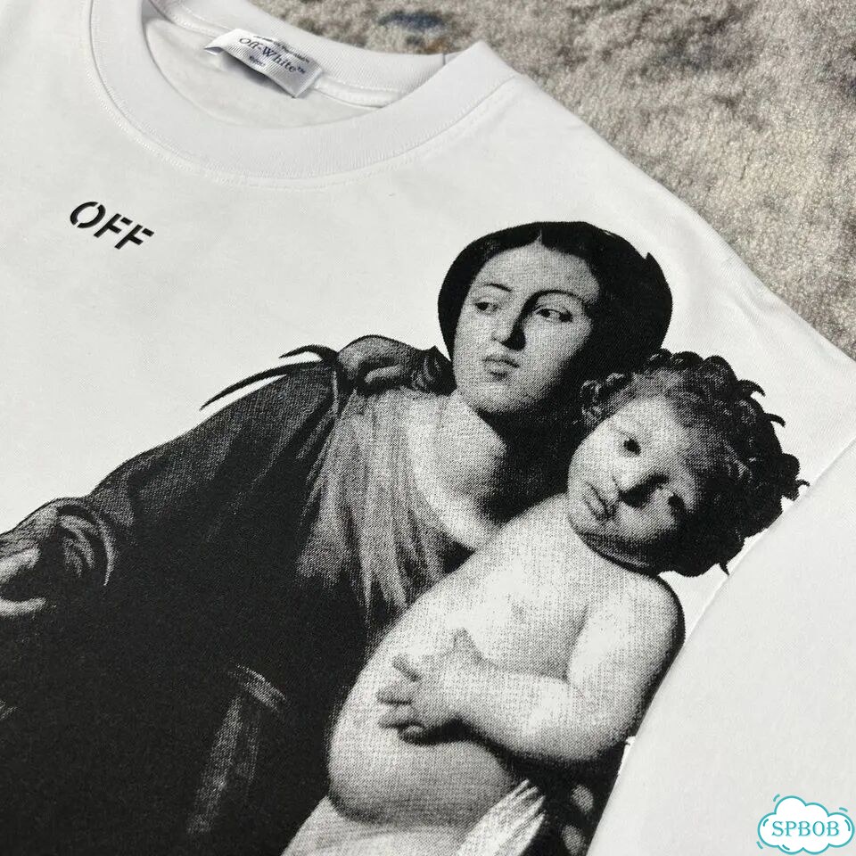 Футболка Off White Lux (Белая) фото 2