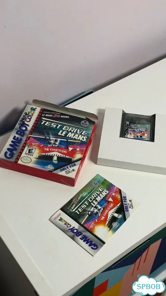 Test Drive Le Mans Game Boy Color, CIB фото 3