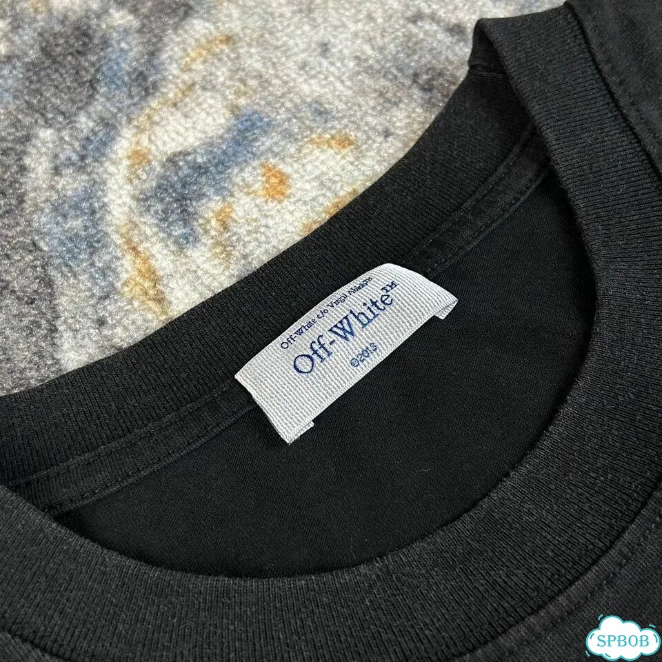 Футболка Off White Lux (Чёрная) фото 3
