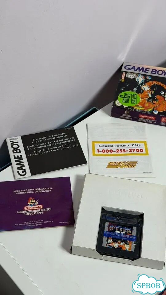 R-Type DX Game Boy Color, CIB, Blockbuster Rental фото 3