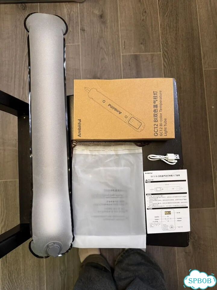 Софтбокс Ambitful GC12 надувной BI 12W 2700–6500K фото 6