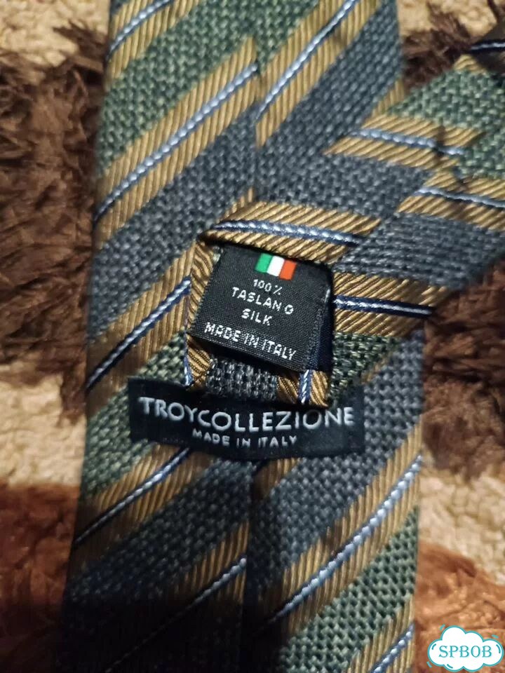 Галстук Troycollezione Made in italy Шелк фото 3