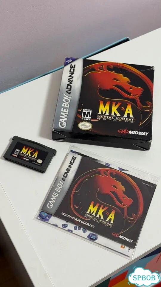Mortal Kombat Advance (MKA) Game Boy Advance CIB фото 3