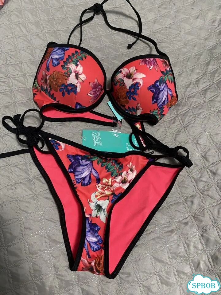 Купальник новый H&M верх75b, низ 44 фото 1