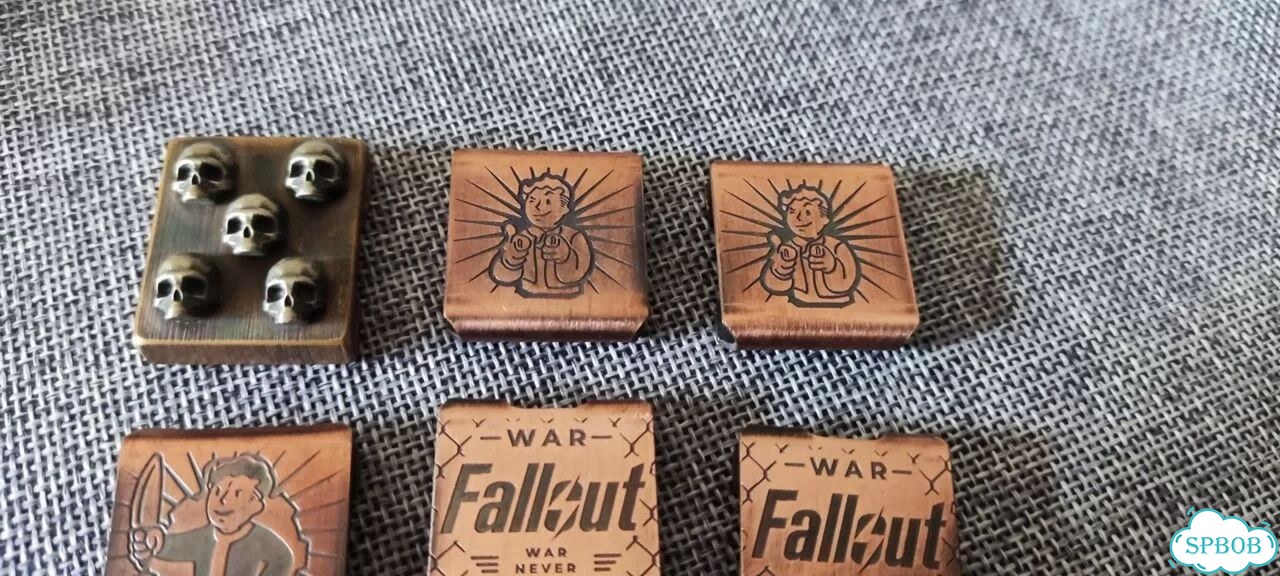 Клипса молле-плейт Bolt EDC Fallout фото 2