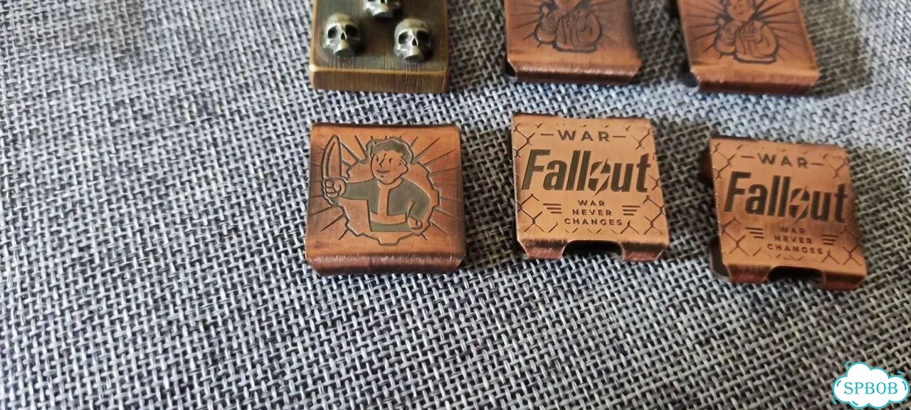 Клипса молле-плейт Bolt EDC Fallout фото 7