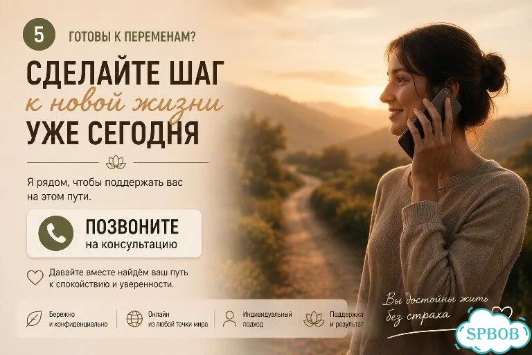Помогу убрать страх перезда, тревогу, оцепенение фото 5