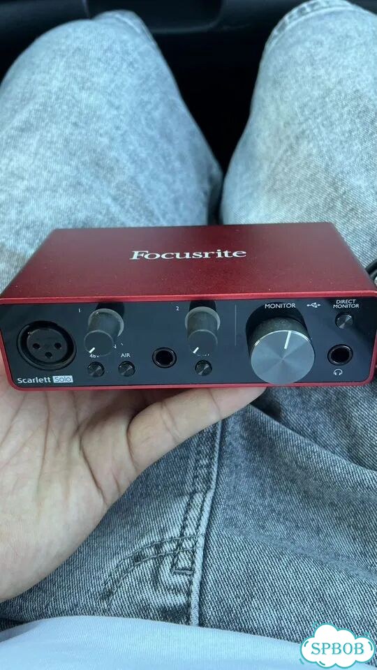 Focusrite scarlett solo 3rd gen фото 2