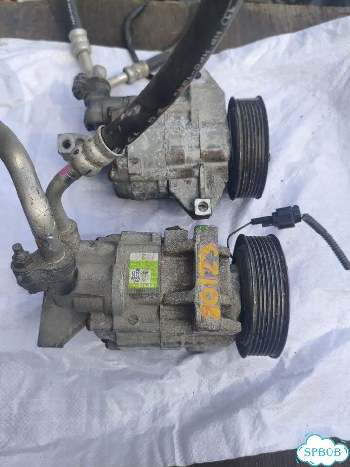 Компрессор кондиционера Nissan HR16 HR15 фото 4