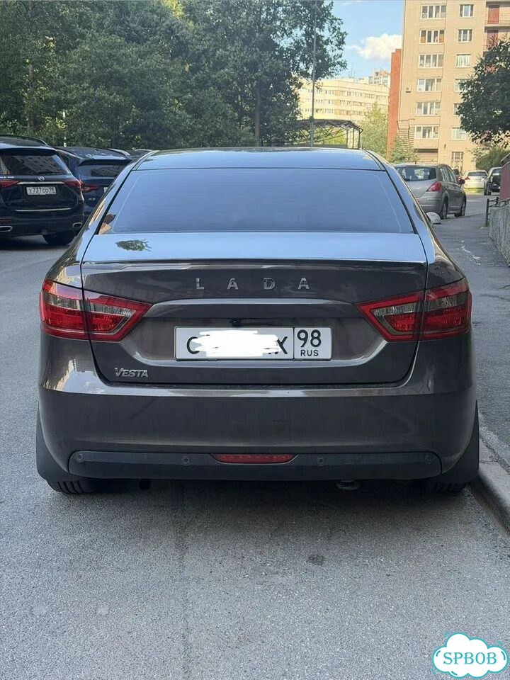 Спойлер LADA vesta седан цвет Ангкор 246 фото 3