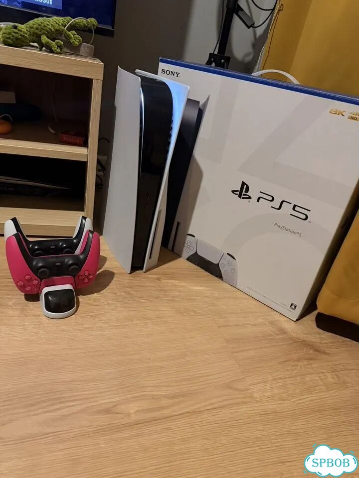 Sony playstation 5 ps5 с дисководом 2 джойстика фото 1