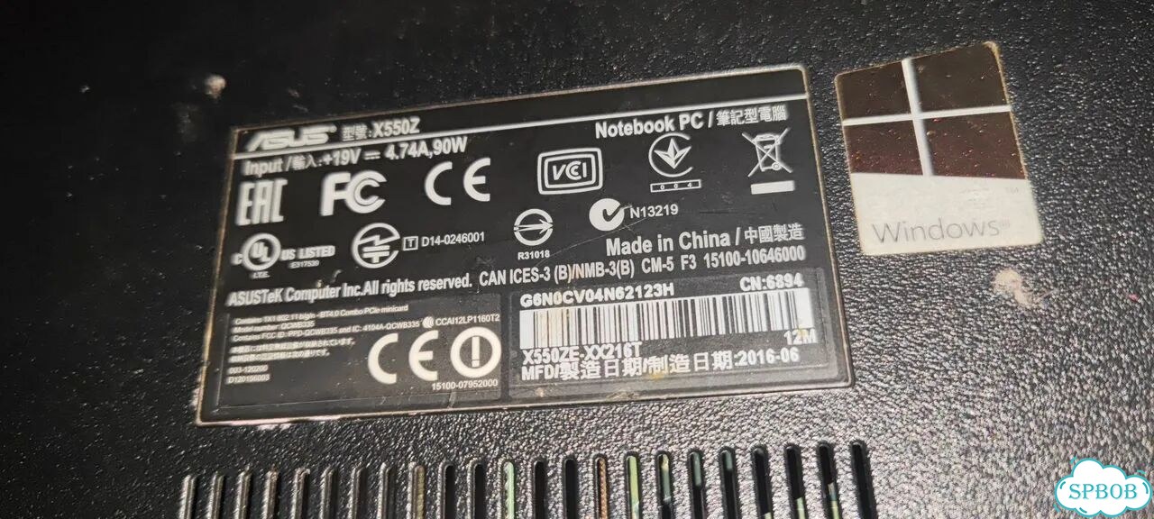 Asus X550Ze под восстановление фото 2