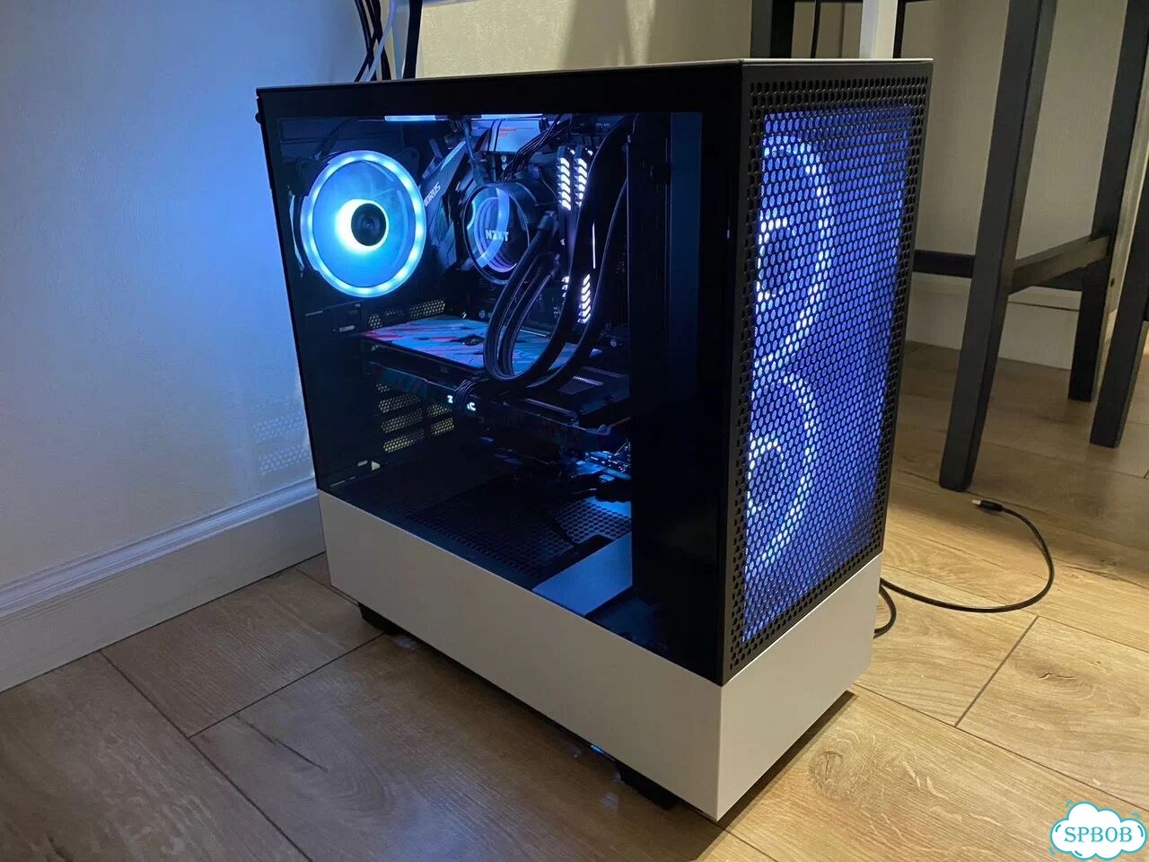 Nzxt h510 flow white фото 1