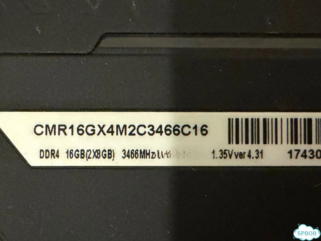 Corsair vengeance rgb ddr4 16gb 3466 фото 2