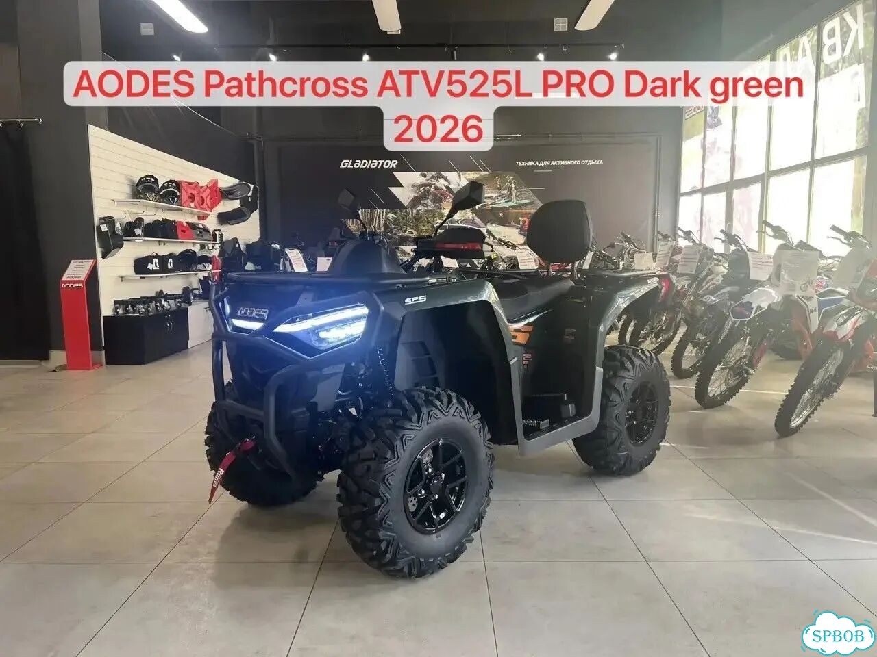 AODES Pathcross ATV 525 L, 2026 фото 1