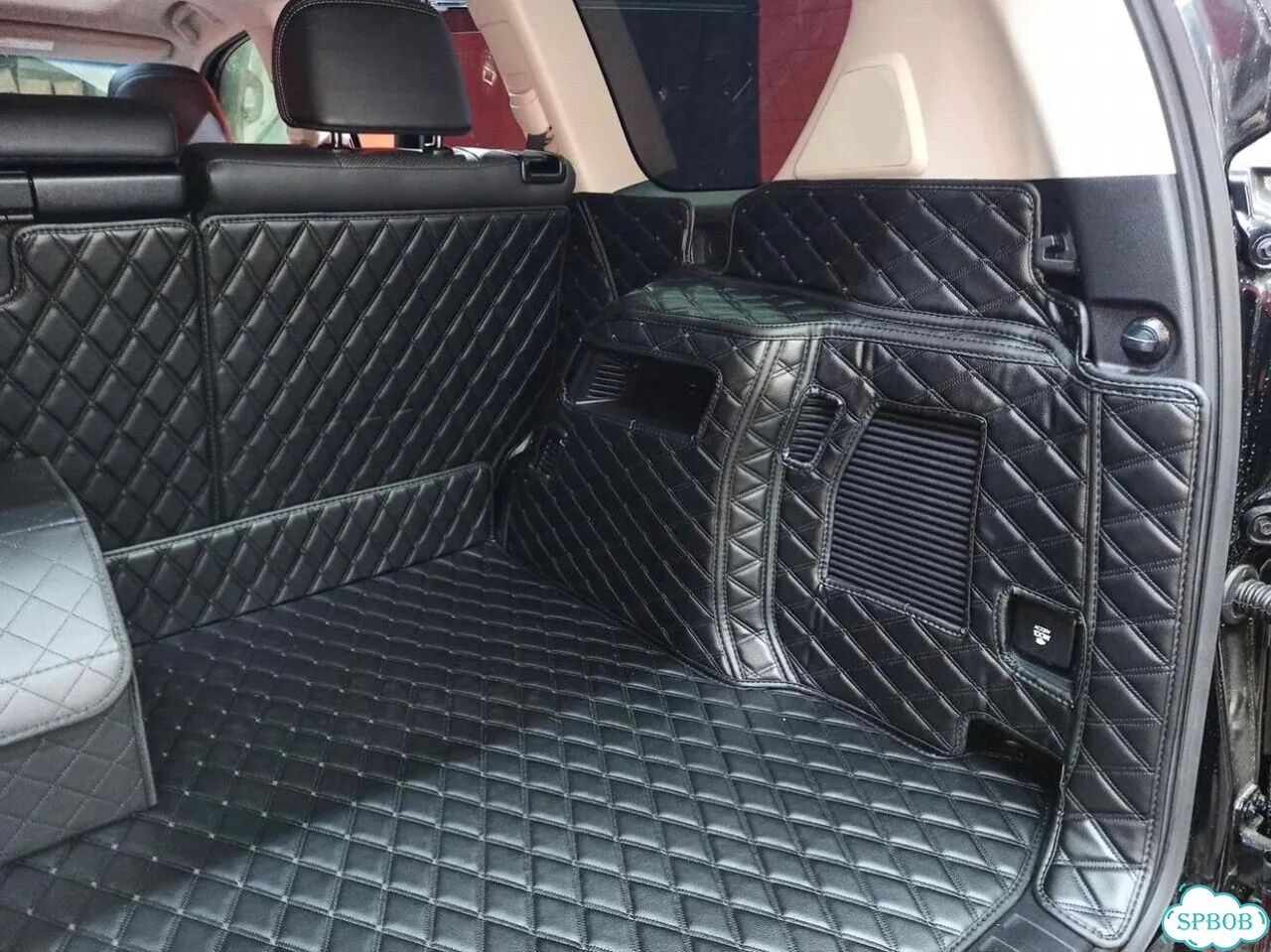 3Д коврики в багажник toyota land cruiser prado фото 2