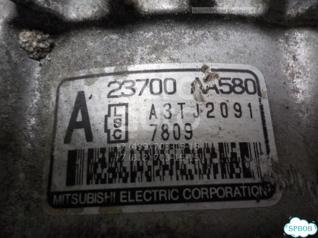 Генератор Б/у Subaru Tribeca (B9) 2005-2014 Subaru фото 6