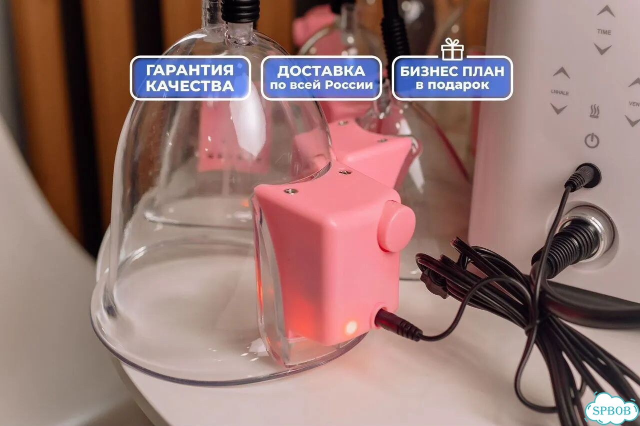Аппарат массажный Паук горячий вакуум фото 6