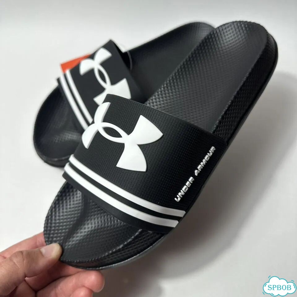 Тапки сланцы Under Armour черные резиновые новые фото 1