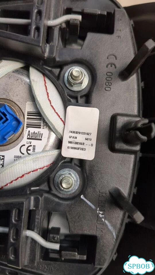 Подушка безопасности водителя Renault Captur фото 4