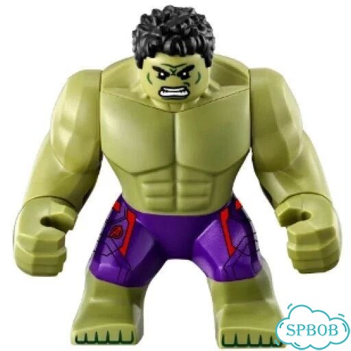 Минифигурка lego sh0173 Hulk - Giant, Dark Purple фото 1