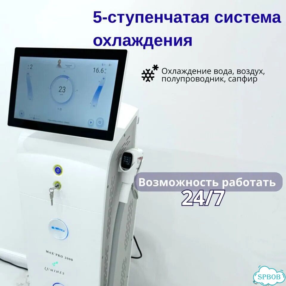 Диодный лазер для эпиляции Лю-Минес Max’Plus 2000kw Вт фото 10