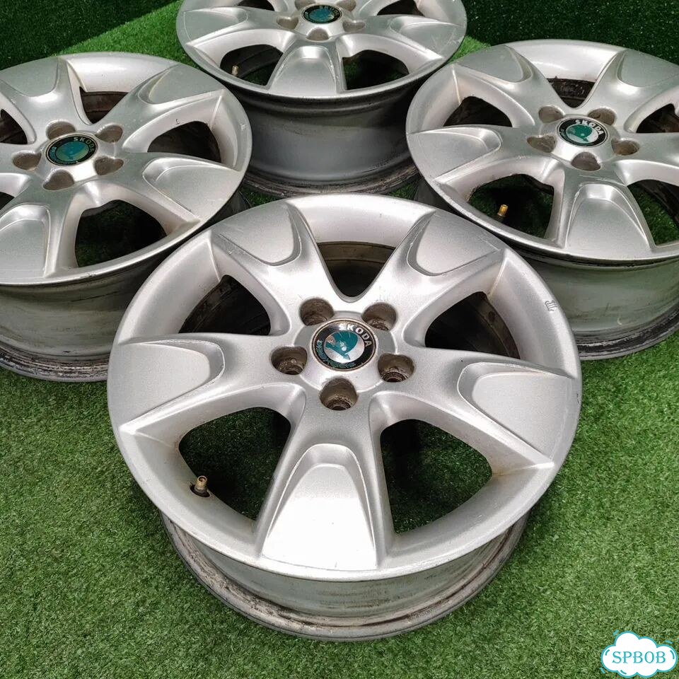 Литые диски Skoda 6×R15 5×100 фото 2
