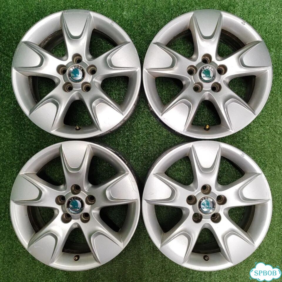 Литые диски Skoda 6×R15 5×100 фото 3
