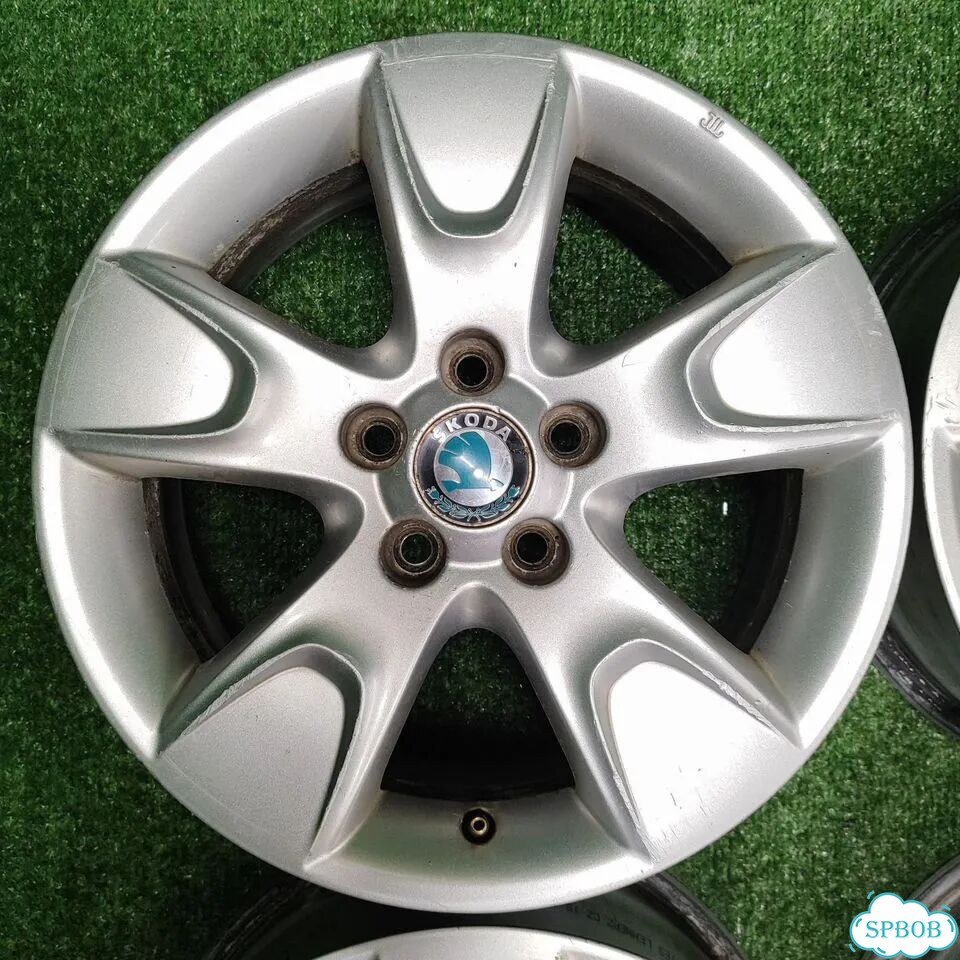 Литые диски Skoda 6×R15 5×100 фото 7
