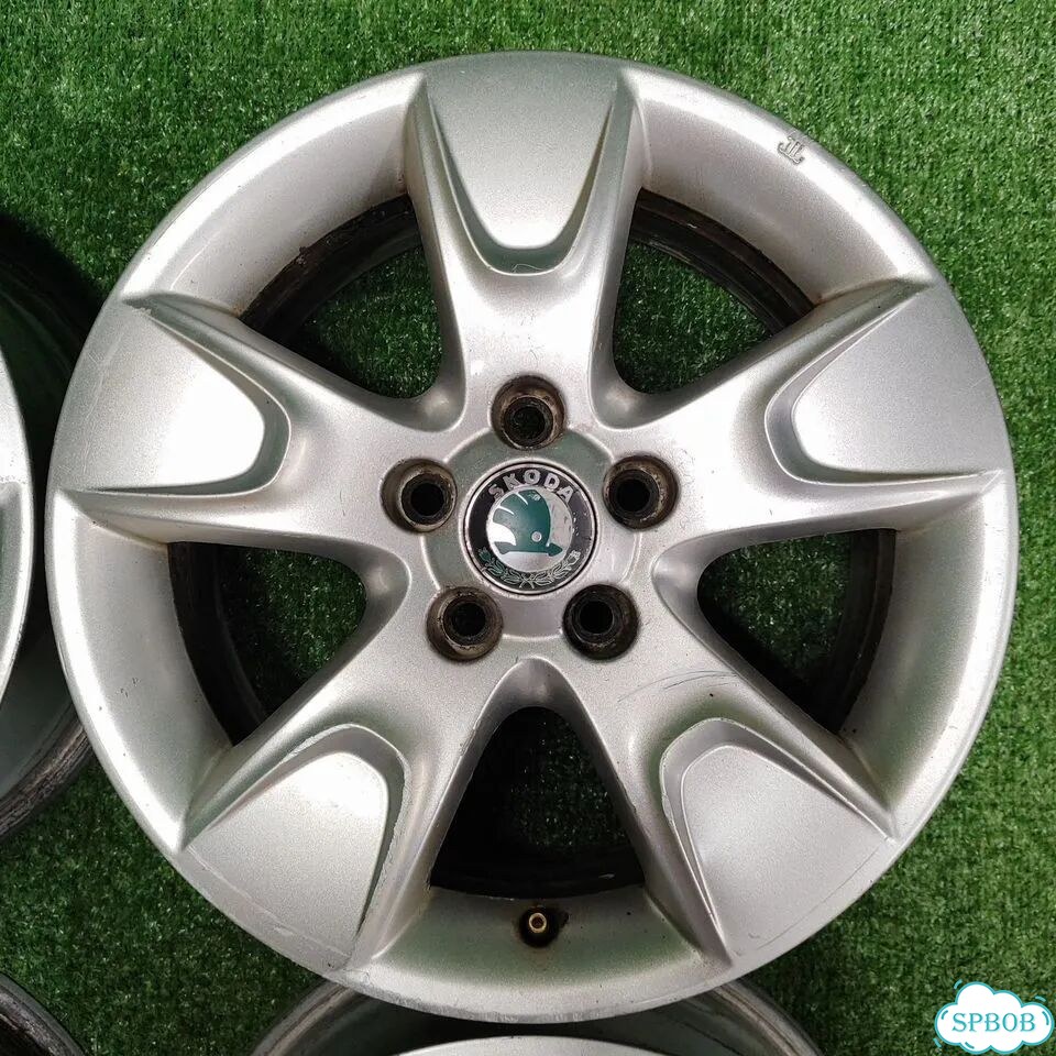 Литые диски Skoda 6×R15 5×100 фото 8