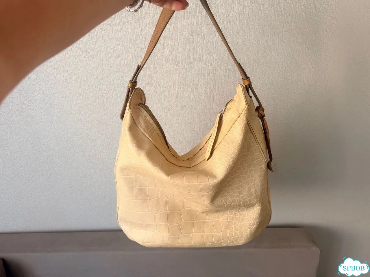 Сумка furla оригинал бежевая фото 10