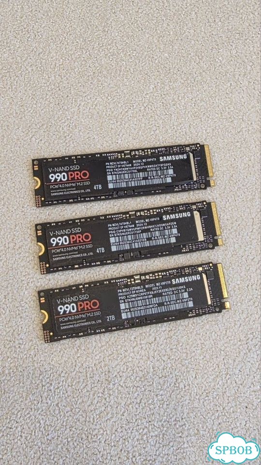 Samsung 990 PRO, 4Tb, M.2 2280, PCIe 4.0 фото 2