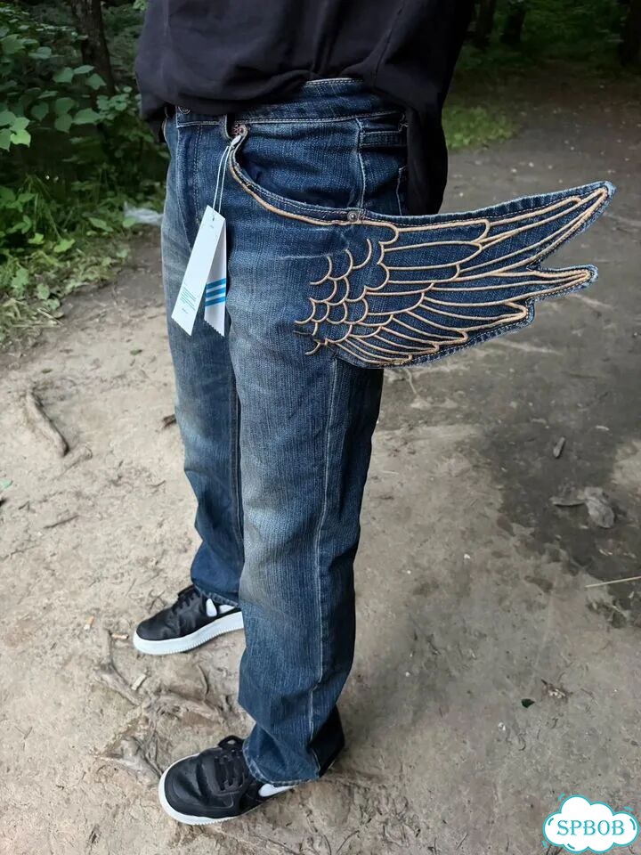 Джинсы Adidas x Jeremy Scott фото 4