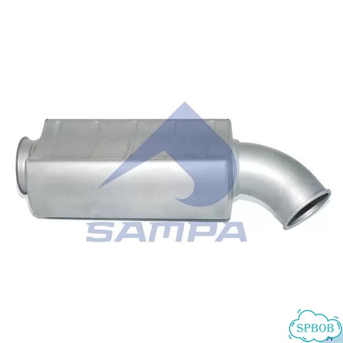 Глушитель Volvo FH12/16/FM9/12 RVI Magnum/Premium/C/K-series sampa 031.397 фото 1