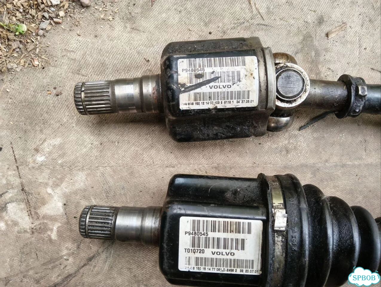 Полуось левая Volvo XC70/S60 00-07г фото 2