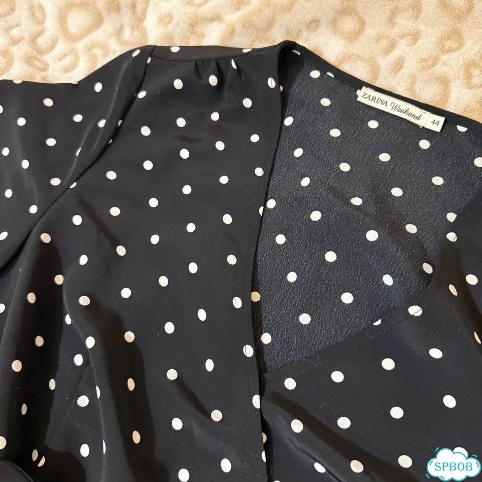 Платье в горошек винтажное polka dot фото 2