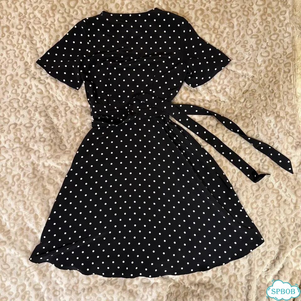 Платье в горошек винтажное polka dot фото 4